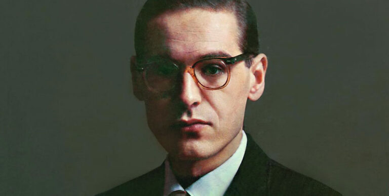 Bill Evans - Portrait in Jazz album cover portrait.