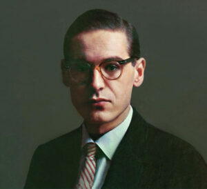 Bill Evans - Portrait in Jazz album cover portrait.