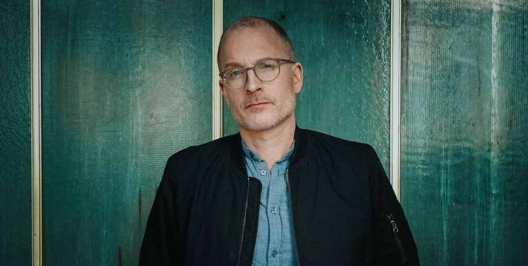 Photograph of ECM Records' musician Benjamin Lackner