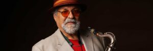 Photograph of saxophonist Joe Lovano