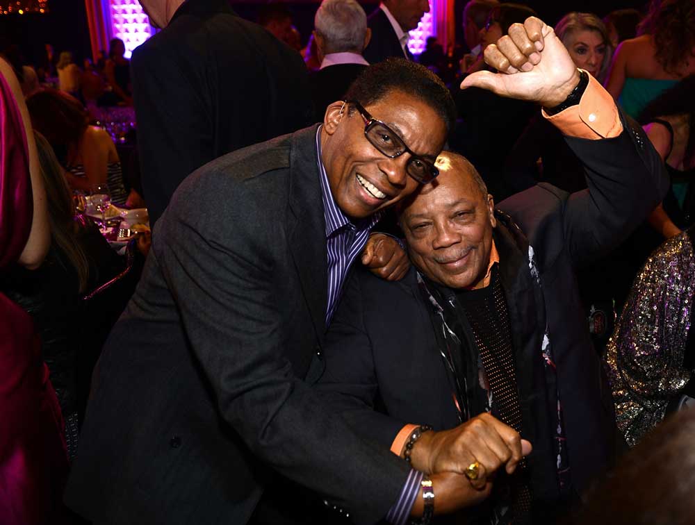 ハービー・ハンコックとクインシー・ジョーンズ