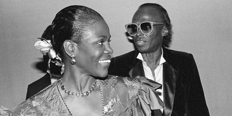 Cicely Tyson and Miles Davis