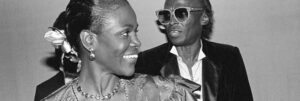 Cicely Tyson and Miles Davis