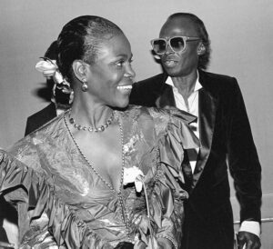 Cicely Tyson and Miles Davis